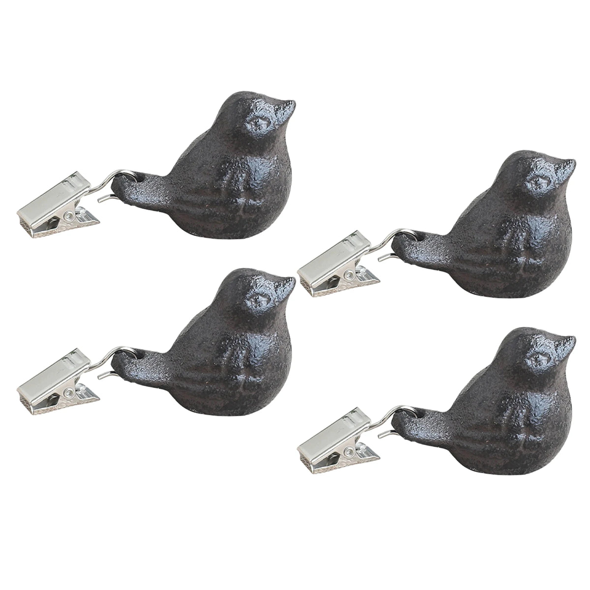 4-Pack Heart Tablecloth Weights Clips – Vintage Iron Clamps Tablecloth Weight Clips SPOT Style C