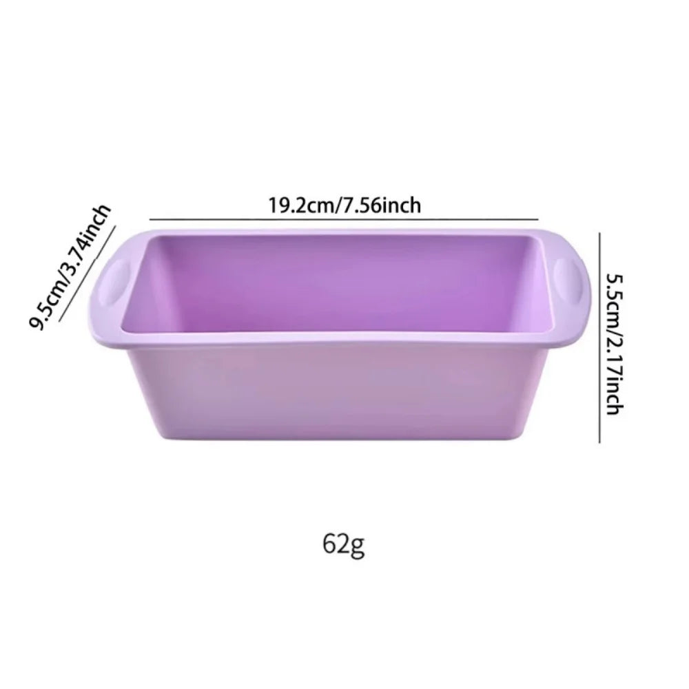 Silicone Mini Loaf Pan – Non-Stick Small Bread Baking Pan Set Silicone Loaf Pan SPOT