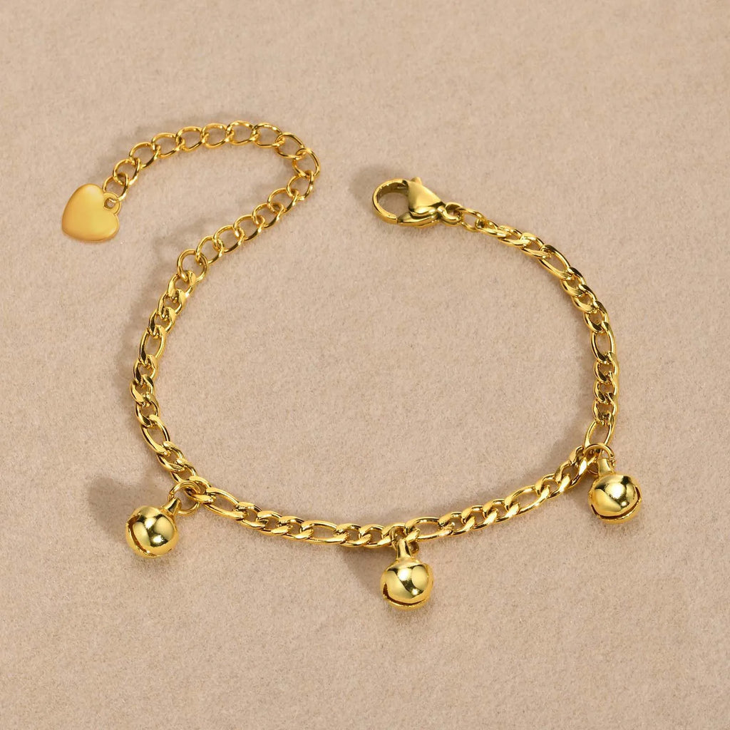 Kids Bell Anklet – Adjustable Stainless Steel, Hypoallergenic Kids Anklet SPOT