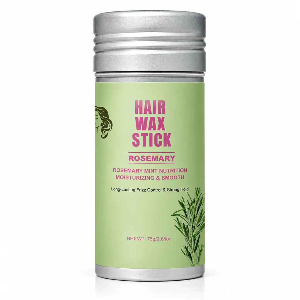Adglamful Hair Wax Stick 75g – Strong Hold & Sleek Styles Hair Styling Wax SPOT Rosemary