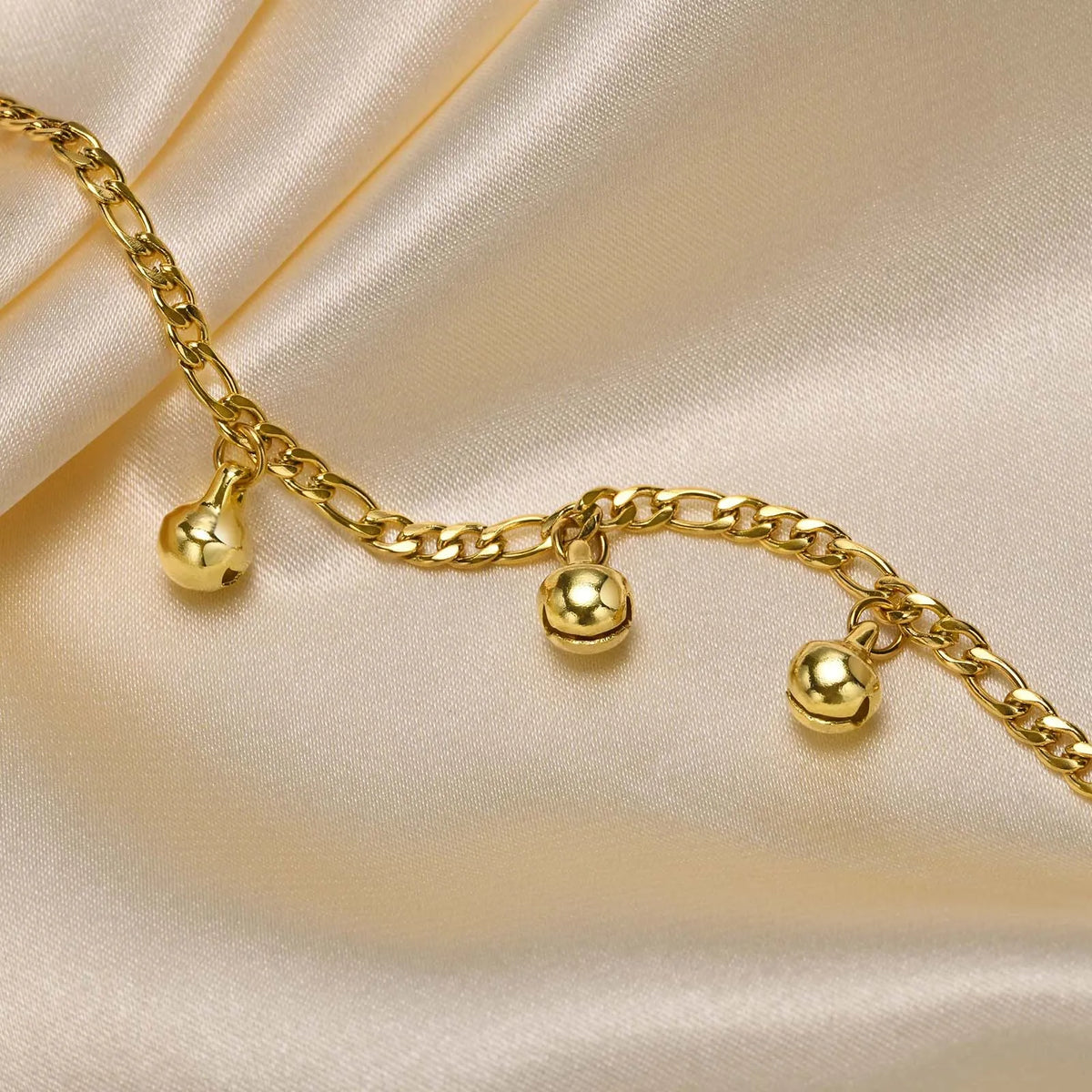 Kids Bell Anklet – Adjustable Stainless Steel, Hypoallergenic Kids Anklet SPOT