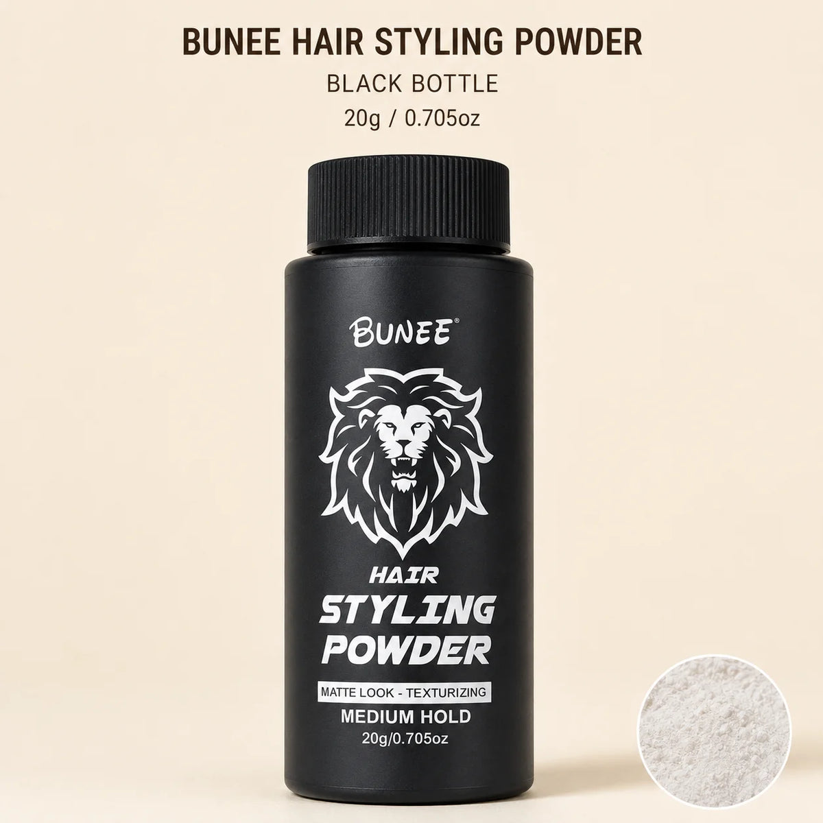 BUNEE Hair Styling Powder 20g – Volume & Matte Texture Hair Styling Powder SPOT