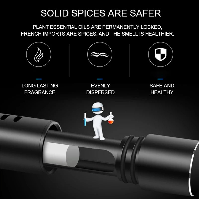 Car Air Vent Clip Freshener – Lemon Solid Fragrance Diffuser Car Air Freshener SPOT