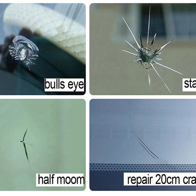 DIY Windshield Repair Kit – Auto Glass Chip & Crack Fixer Windshield Repair Kit SPOT