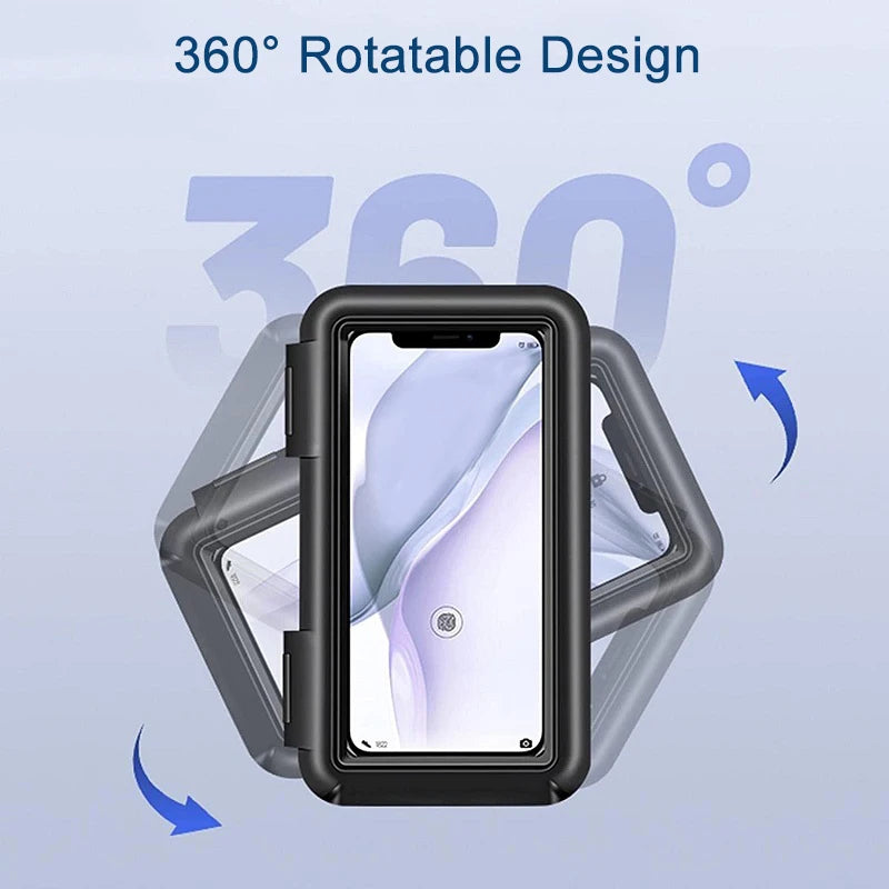 Waterproof Bike & Motorcycle Phone Mount – Universal Holder Phone Mount Holder SPOT