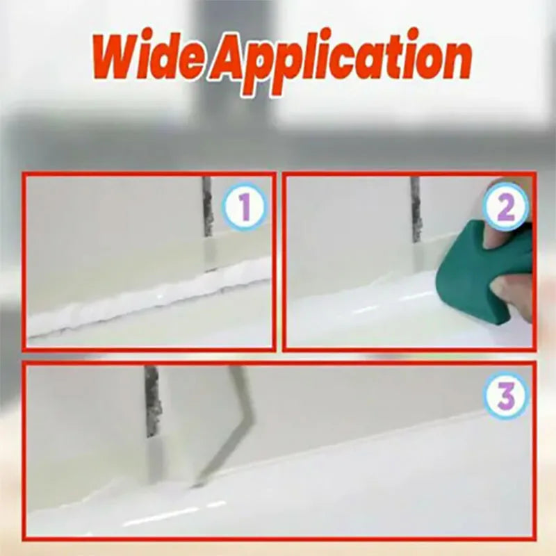 3-Piece Silicone Caulking Finisher Nozzle & Scraper Tool Set Caulking Finisher Set SPOT