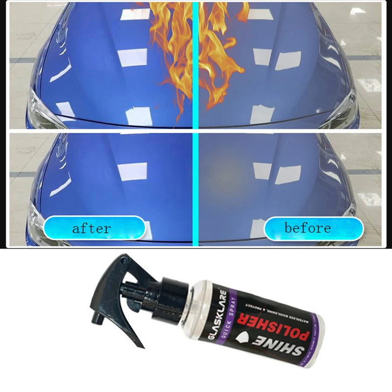 GLASKLARE 9H Ceramic Coating Spray 110ml – Car Paint Protection Ceramic Car Coating SPOT
