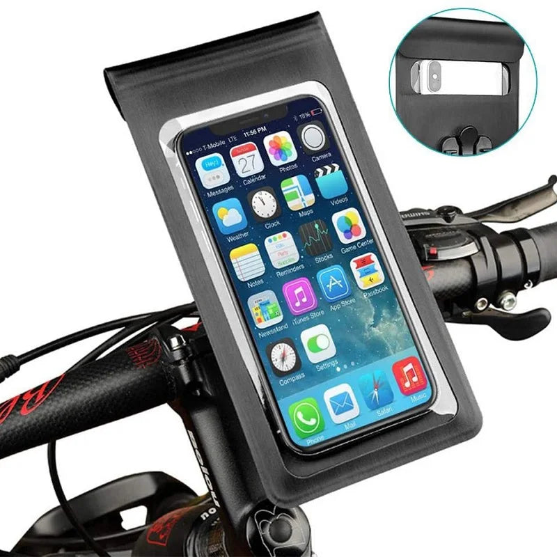 360° Waterproof Bike Phone Bag & Handlebar Mount – untoom Bike Phone Mount SPOT