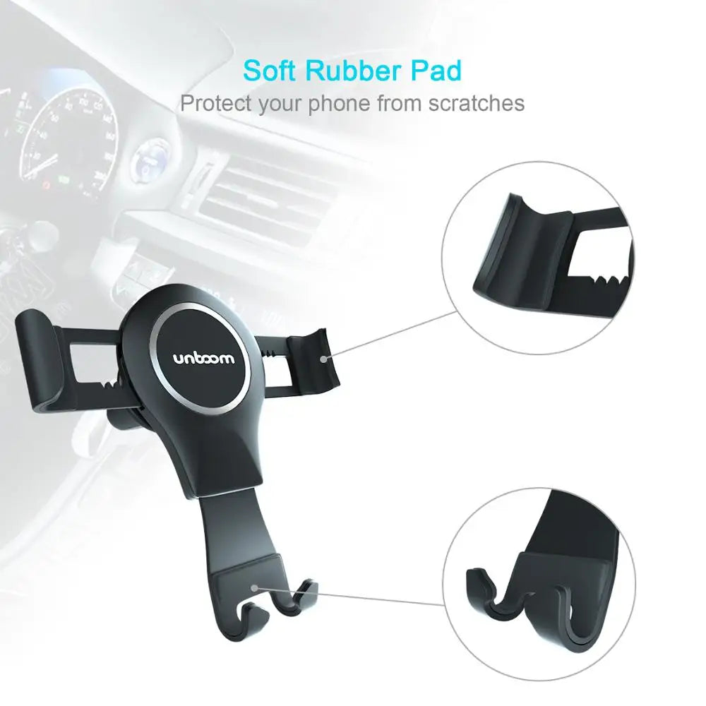Gravity Car Phone Holder – Air Vent Mount, Universal Fit Car Phone Mount SPOT