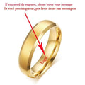 Engraved Black Titanium Wedding Band 6mm | Sizes 4–14 Wedding Band Ring SPOT Gold Plated Ring 9