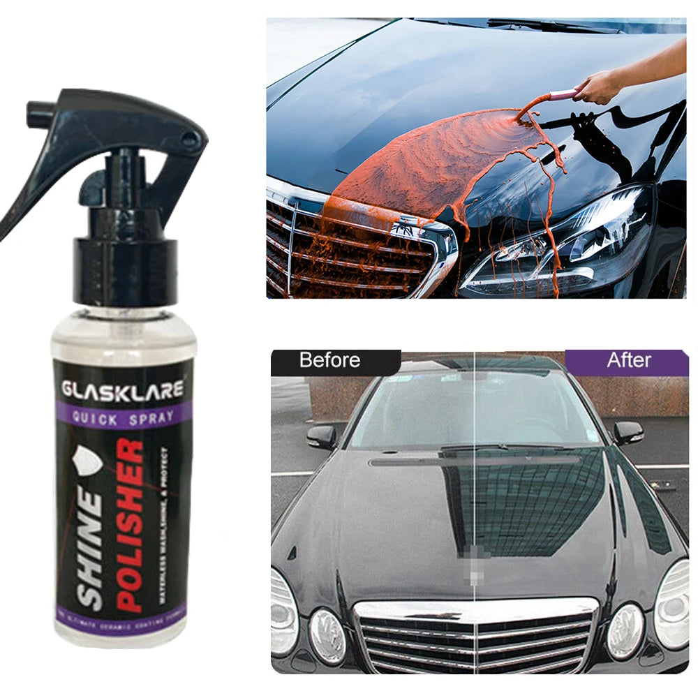 GLASKLARE 9H Ceramic Coating Spray 110ml – Car Paint Protection Ceramic Car Coating SPOT