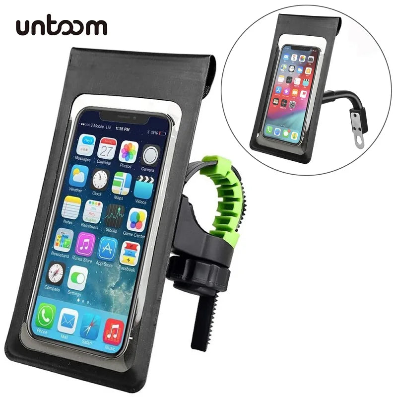 360° Waterproof Bike Phone Bag & Handlebar Mount – untoom Bike Phone Mount SPOT