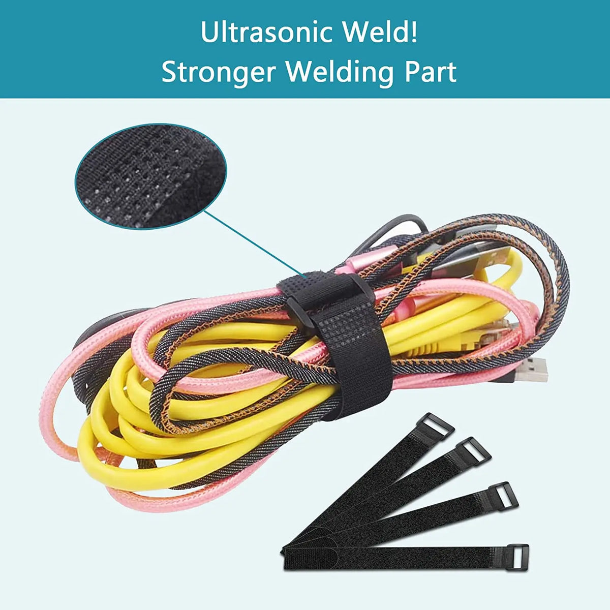 10-Pack Reusable Nylon Cable Ties – Cord Organizer Set Cable Ties SPOT