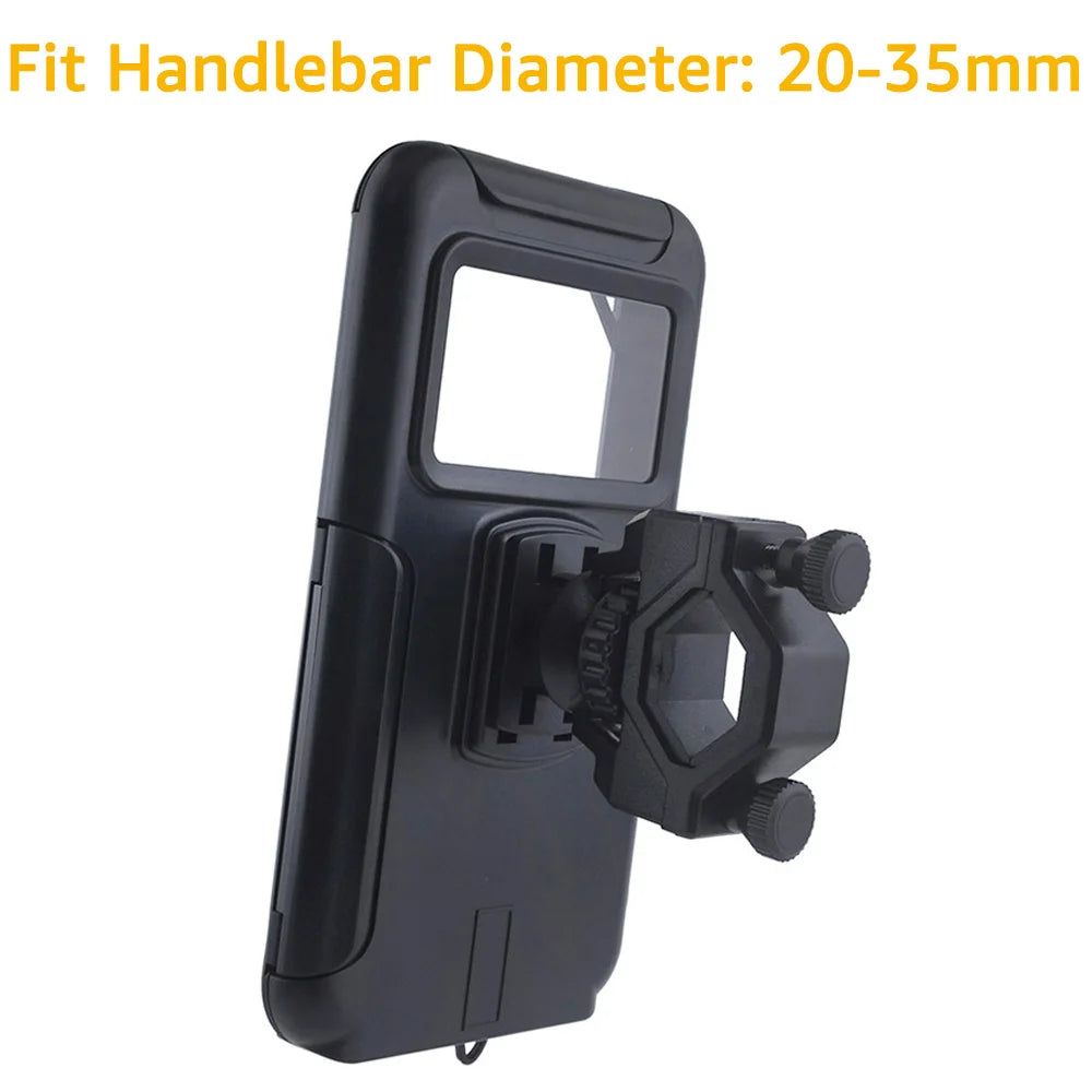 Waterproof Bike & Motorcycle Phone Holder Mount – 4–7 Inch Bike Phone Mount SPOT