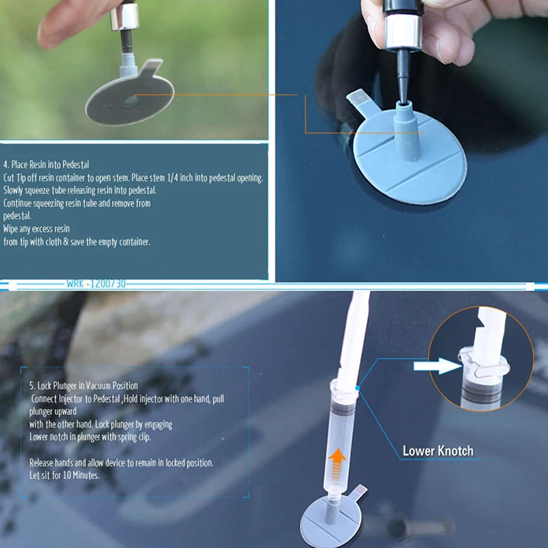 DIY Windshield Repair Kit – Auto Glass Chip & Crack Fixer Windshield Repair Kit SPOT