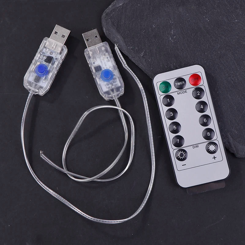 LED Strip Light Remote Controller USB – 8 Modes | 4.5V LED Light Controller SPOT