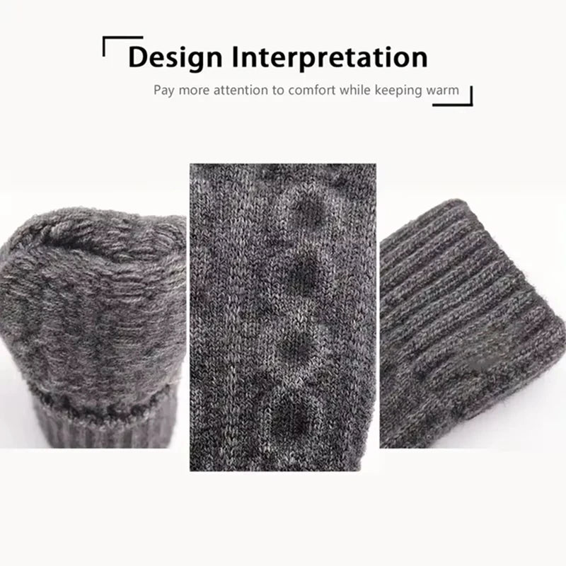 Winter Touch Screen Cycling Gloves – Fleece Windproof Knit Winter Cycling Gloves SPOT