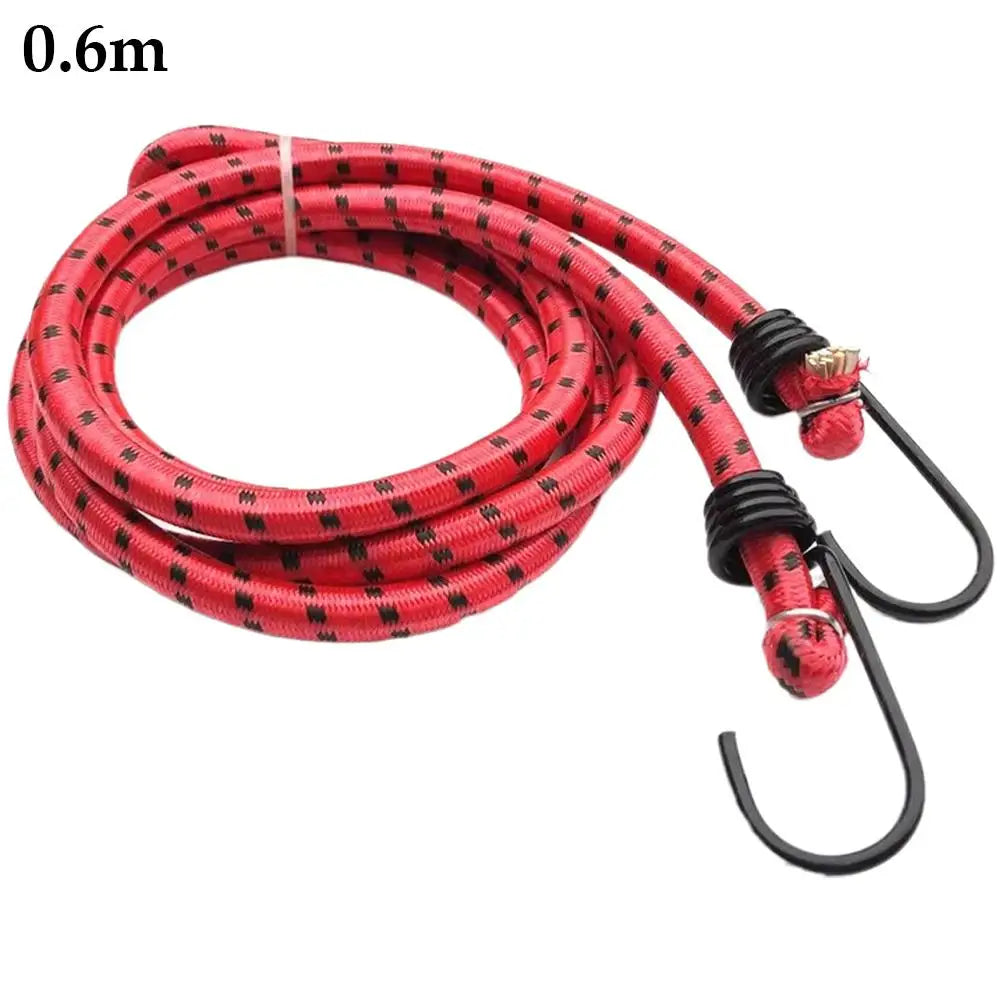 Elastic Bungee Cord with Metal Hooks – Motorcycle Cargo Strap Bungee Cargo Strap SPOT 0.6m