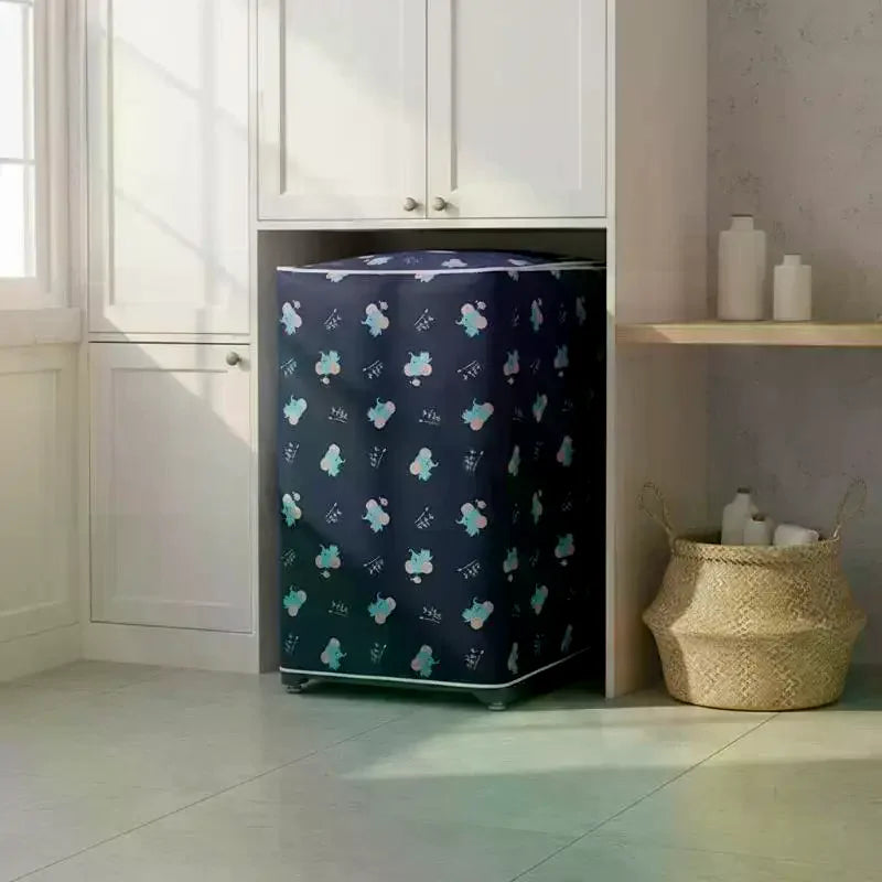 Dustproof Top Load Washer Cover – Waterproof UV Bear Print Washing Machine Cover SPOT