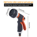 8-Mode High-Pressure Garden Hose Nozzle – Multi-Function Sprayer Garden Hose Nozzle SPOT 1pc