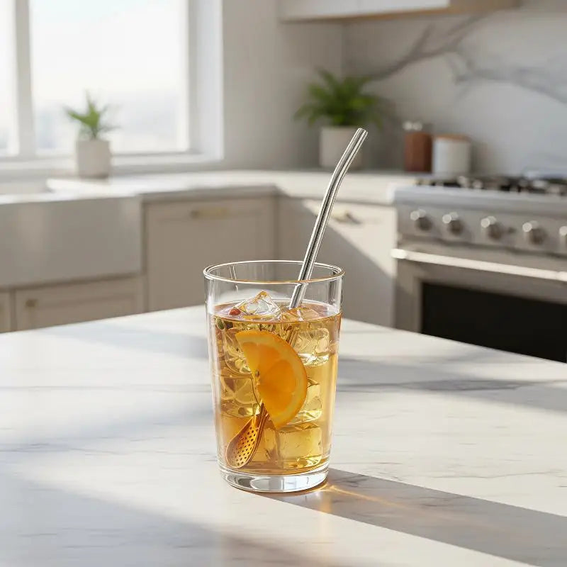 Stainless Steel Bombilla Filter Straw – Reusable Yerba Mate Set Filter Straw Set SPOT