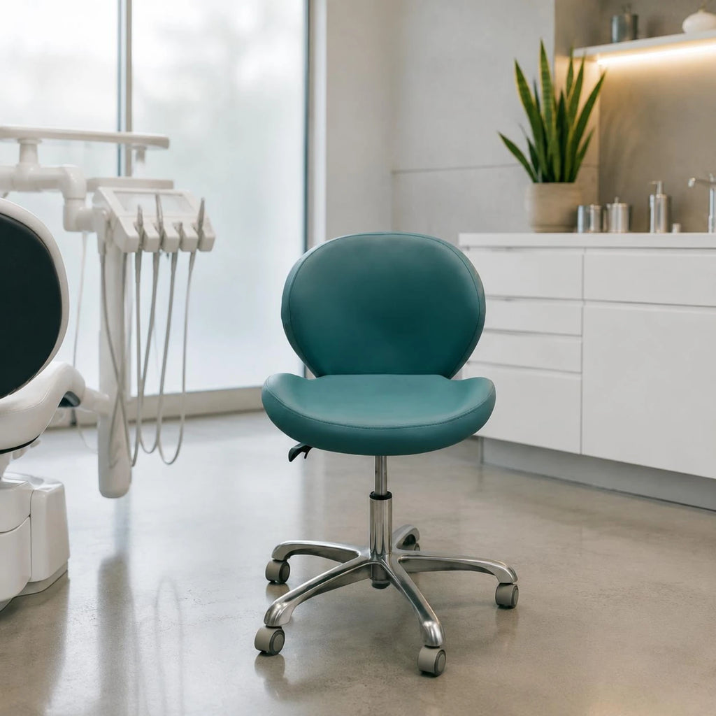 Upholstered Swivel Desk Chair – Cushioned, Height-Adjustable Swivel Office Chair SPOT