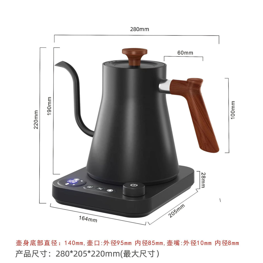 DUTRIEUX Gooseneck Electric Kettle – Variable Temp Pour Over Electric Gooseneck Kettle SPOT