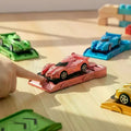 Mini Press-Launch Toy Car with Ejection Base | Kids Gift Toy Car Set SPOT Default Title