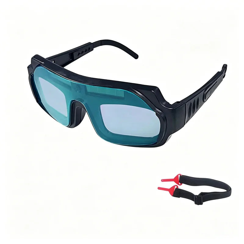 Solar Auto-Darkening Welding Glasses – CE Certified, Shade #11 Welding Safety Glasses SPOT ture color lens