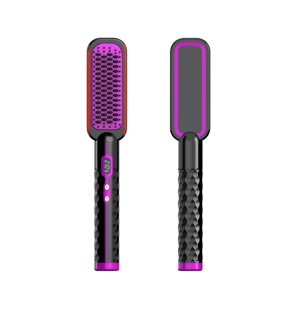 Ionic Ceramic Hair Straightening Brush – LED, Far Infrared, 60W Hair Straightening Brush SPOT