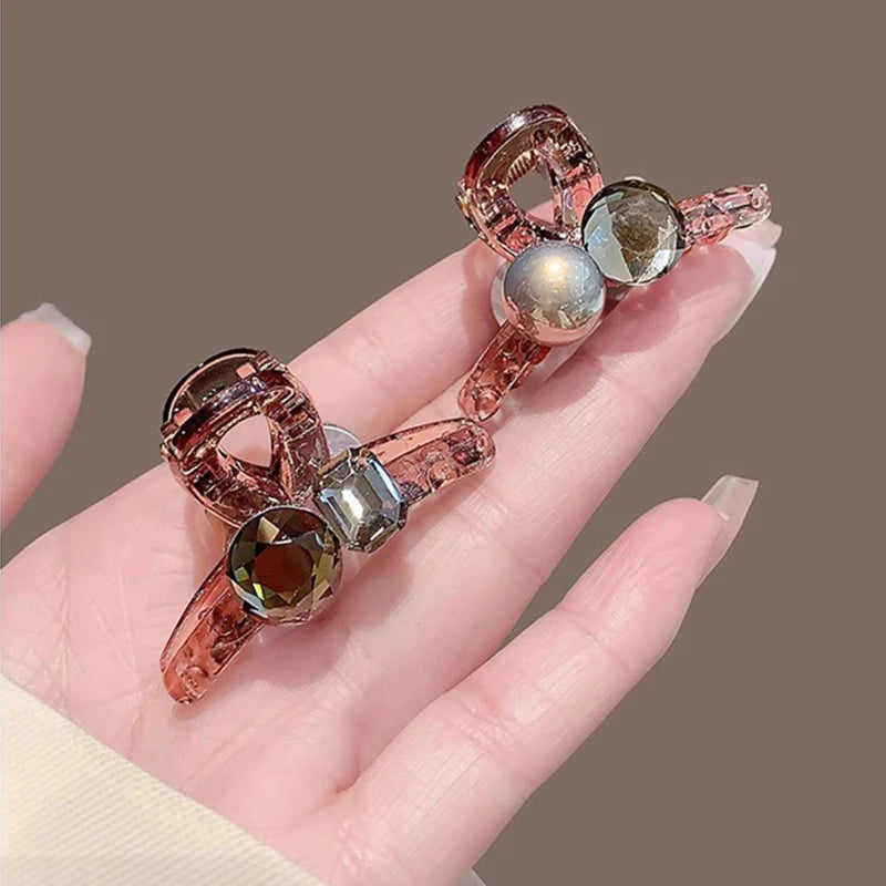 Bow Shark Clip – Geometric Hollow Hair Claw for Women Hair Claw Clip SPOT