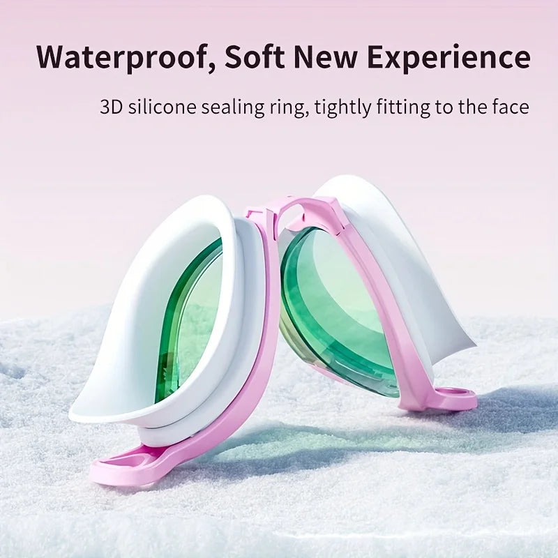 Adults Anti-Fog HD Swimming Goggles – Electroplated PC Lenses Swimming Goggles SPOT