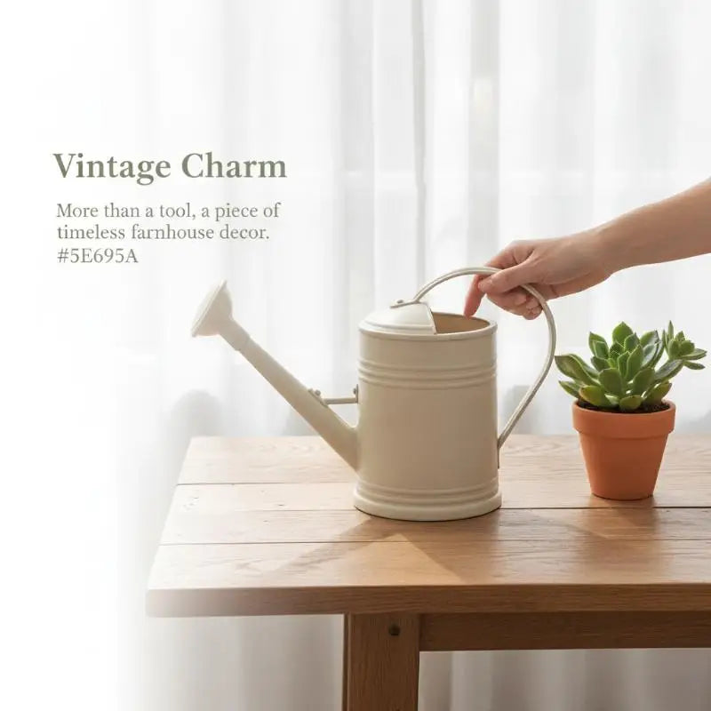 2L BPA-Free Watering Can – Long Spout & Detachable Spray Head Garden Watering Can SPOT
