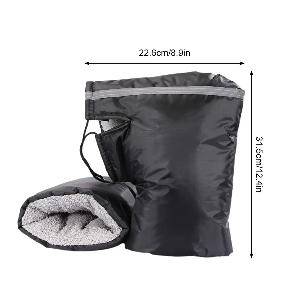 Motorcycle Handlebar Muffs – Windproof Winter Hand Covers Handlebar Muffs SPOT
