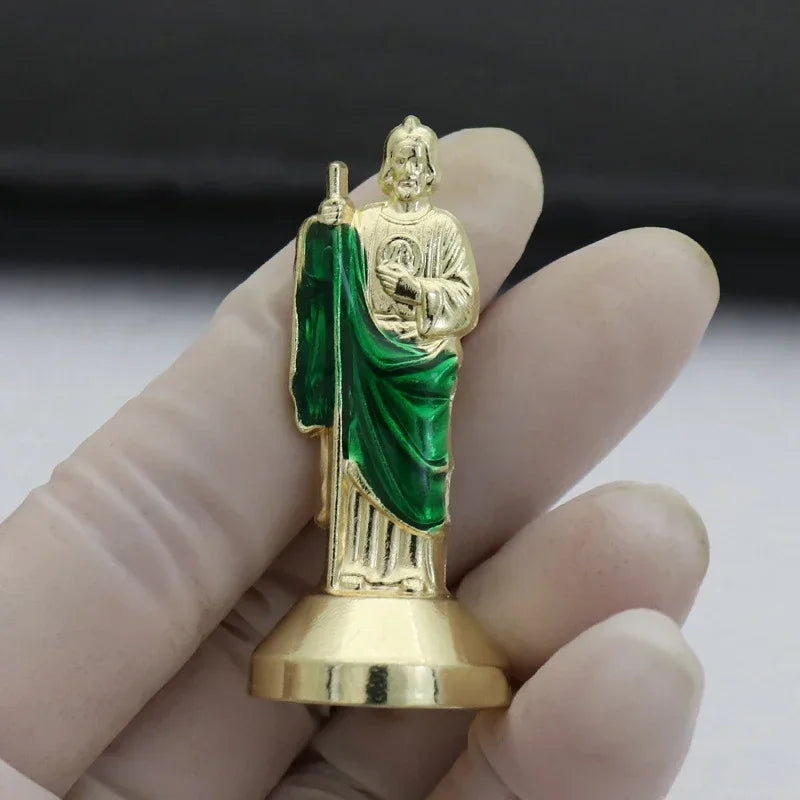 Lady of Guadalupe Alloy Statue – Handcrafted Religious Figurine Religious Figurine SPOT