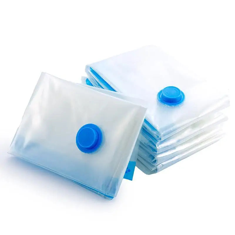 Vacuum Compression Storage Bags 5-Pack – Space Saver Organizer Vacuum Storage Bags SPOT