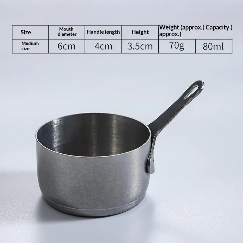 Stainless Steel Sauce Cup with Handle | Dipping & Serving Sauce Serving Cup SPOT M