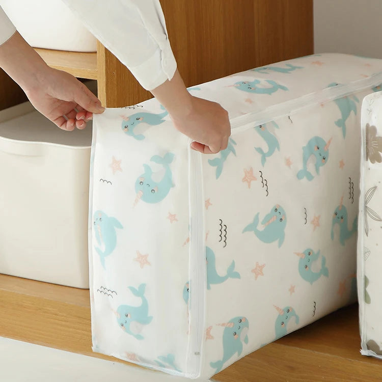 PEVA Waterproof Quilt & Bedding Storage Bag – Foldable Bedding Storage Bag SPOT