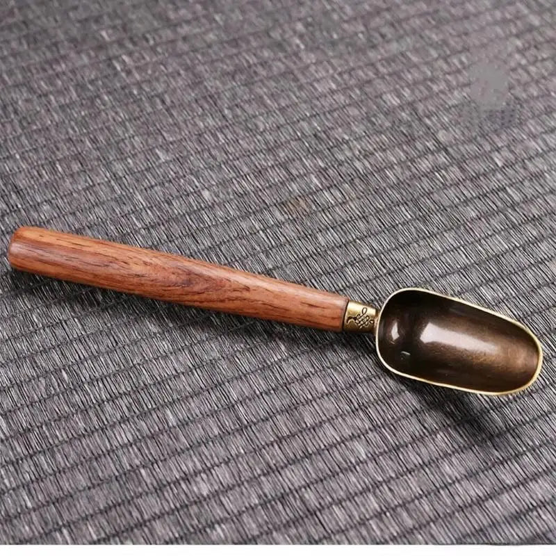 Vintage Wood Tea Scoop – Chinese Tea Ceremony Spoon Tea Ceremony Scoop SPOT A6