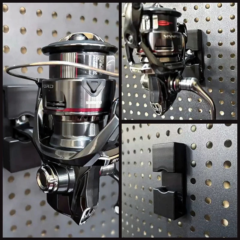 Wall Mount Fishing Reel Holder – ABS Storage Rack & Display Fishing Reel Holder SPOT