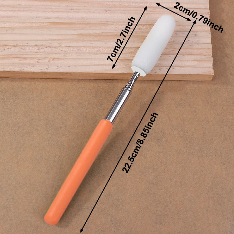 Telescopic Pottery Sponge Stick – Absorbent Ceramic Tool Pottery Craft Tool SPOT S