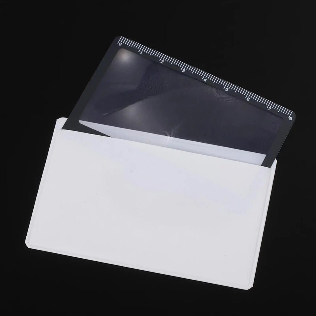 Mini Wallet Magnifier Card – 3X Pocket Magnifying Glass Pocket Magnifier Card SPOT