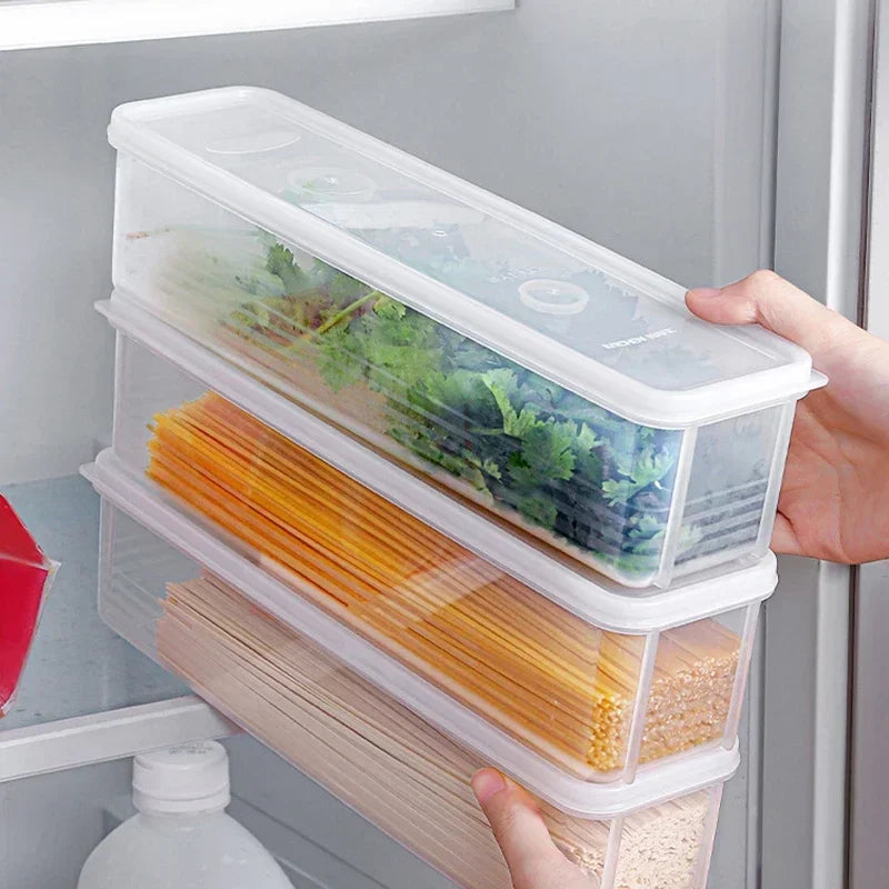 Transparent Sealed Refrigerator Food Storage Containers 1/2/4pc Food Storage Container SPOT