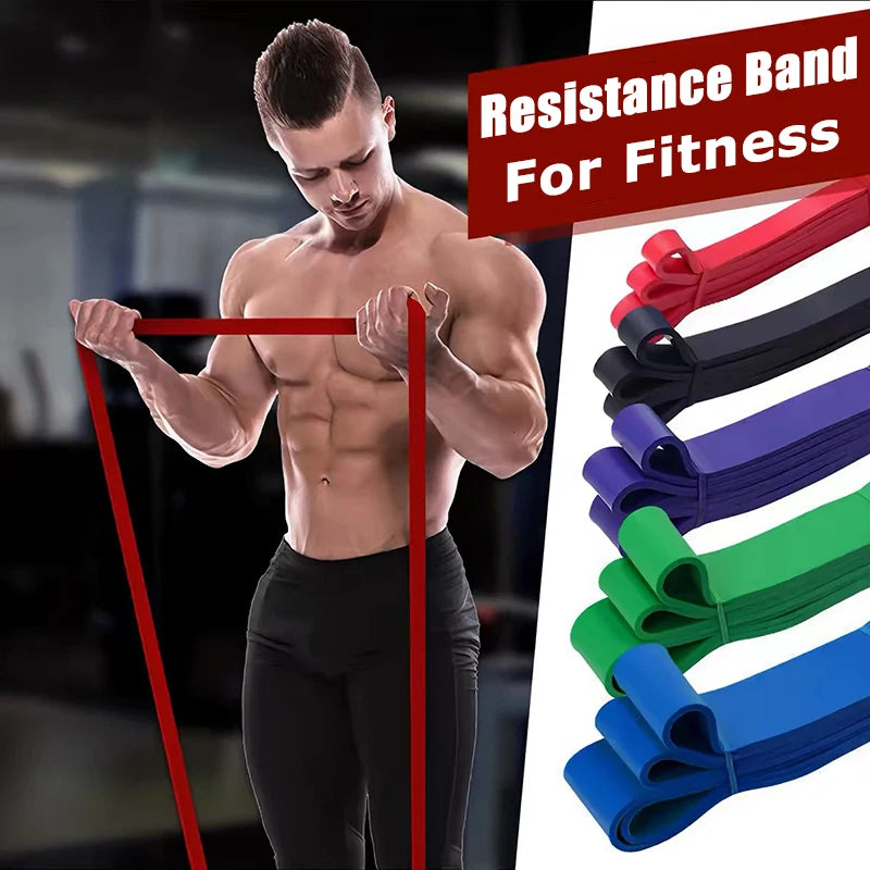 Latex Resistance Band – Pull-Up & Strength Training Elastic Band Resistance Band SPOT