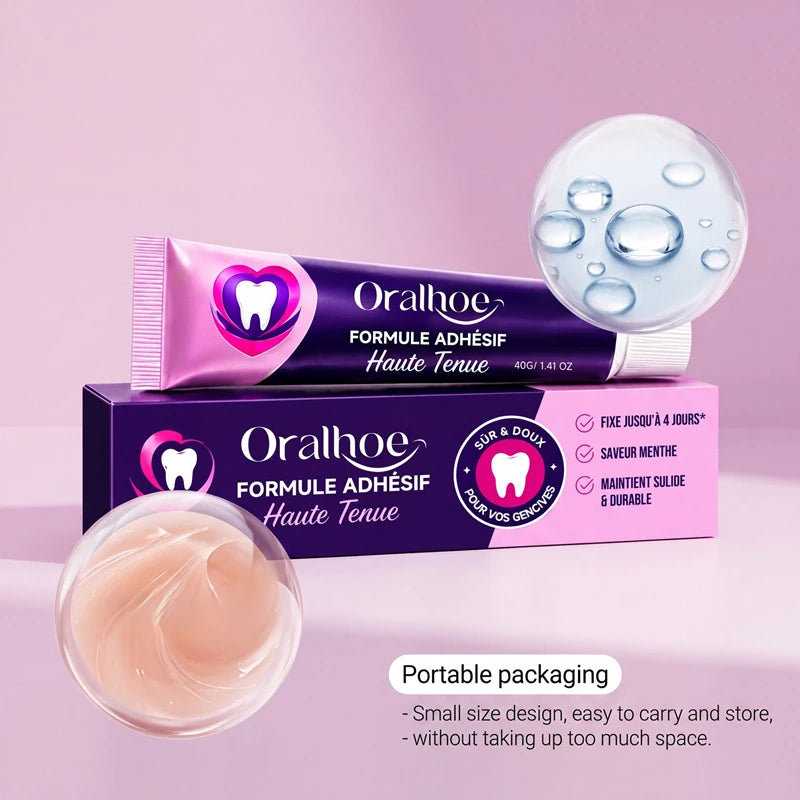 Silicone Denture Adhesive Cushion – Daily Stabilizing Pad Denture Adhesive Cushion SPOT