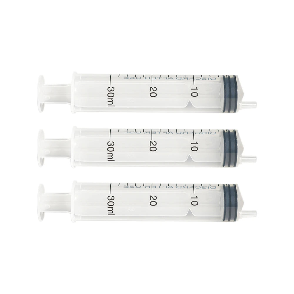 30-Pack 30ml Sterile Syringes – Hydroponics, Kitchen & Pets Liquid Dispensing Syringes SPOT