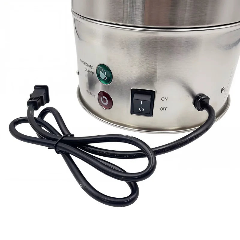 DUTRIEUX 50-Cup Stainless Steel Electric Coffee Maker 1200W Electric Coffee Maker SPOT