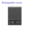 Digital Coffee Scale with Timer & LED Screen – 3kg/0.1g Digital Kitchen Scale SPOT Charging version