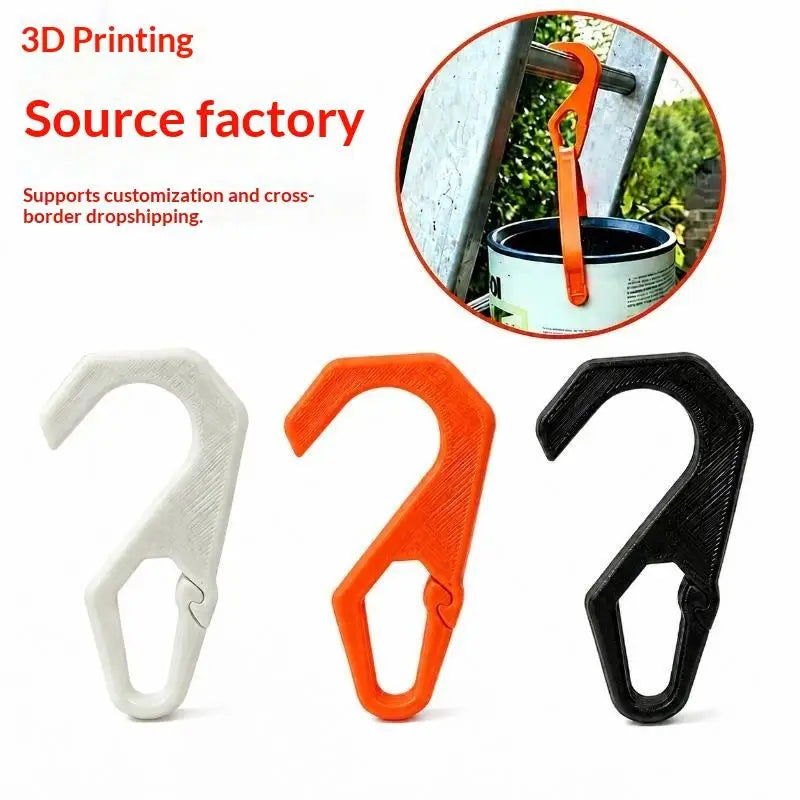 3D Printed PLA Ladder Hook – Multi-Purpose Clip Hook Utility Ladder Hook SPOT