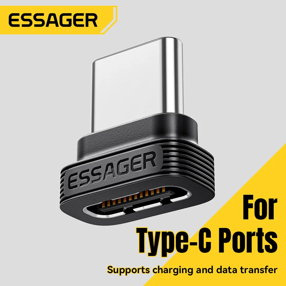 Essager USB-C Dust Plug & OTG Adapter – Charge & Data USB-C OTG Adapter SPOT